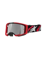 ÓCULOS ALPINESTARS VISION 8 LUAR BLACK/RED - LENTE ESPELHADA