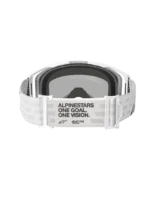 ÓCULOS ALPINESTARS VISION 8 CORP WHITE - LENTE ESPELHADA - Image 4