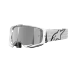 ÓCULOS ALPINESTARS VISION 8 CORP WHITE - LENTE ESPELHADA