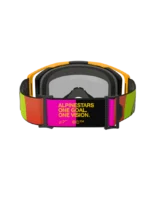 ÓCULOS ALPINESTARS VISION 8 CORP YELLOW/PINK - LENTE ESPELHADA - Image 2