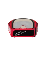 ÓCULOS ALPINESTARS VISION 5 BLAZE RED - LENTE ESPELHADA - Image 4