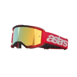 ÓCULOS ALPINESTARS VISION 5 BLAZE RED - LENTE ESPELHADA