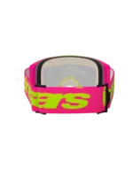 ÓCULOS ALPINESTARS VISION 5 WORDMARK PINK/YELLOW FLUO - LENTE ESPELHADA - Image 4
