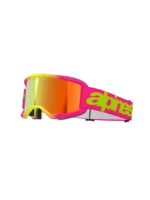 ÓCULOS ALPINESTARS VISION 5 WORDMARK PINK/YELLOW FLUO - LENTE ESPELHADA