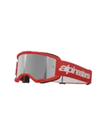 ÓCULOS ALPINESTARS VISION 3 WORDMARK RED - LENTE ESPELHADA