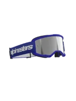 ÓCULOS ALPINESTARS VISION 3 WORDMARK BLUE - LENTE ESPELHADA - Image 4