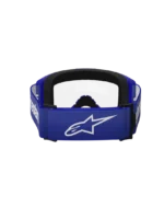 ÓCULOS ALPINESTARS VISION 3 WORDMARK BLUE - LENTE TRANSPARENTE - Image 2