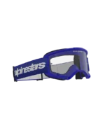 ÓCULOS ALPINESTARS VISION 3 WORDMARK BLUE - LENTE TRANSPARENTE - Image 4