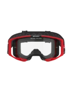 ÓCULOS ALPINESTARS VISION 8 LUAR BLACK/RED - LENTE TRANSPARENTE - Image 3