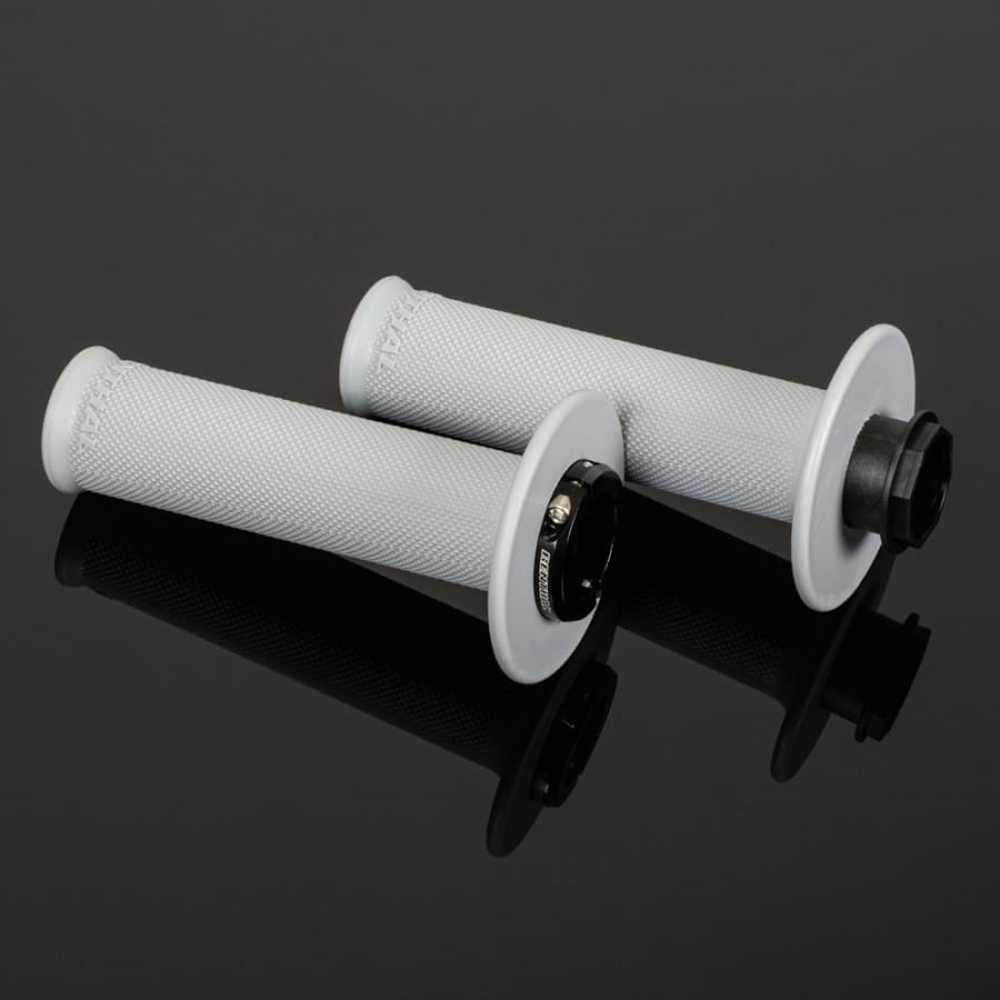 G232-900x900 PUNHOS RENTHAL MX LOCK-ON FULL DIAMOND - GREY - Image 1