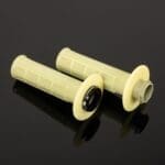 PUNHOS RENTHAL MX R-WORKS LOCK-ON ARAMID HALF WAFFLE - YELLOW