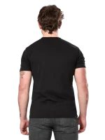 T-SHIRT ALPINESTARS SEMICIRCLE SS CSF - BLACK - Image 4