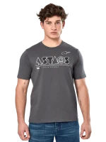 T-SHIRT ALPINESTARS CEREAL SS CSF - GREY - Image 3