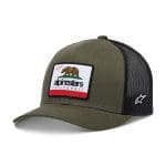 BONÉ ALPINESTARS CALI 2.0 - BLACK/GREEN