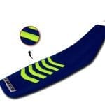 CAPA DE BANCO JN SEATS HUSQVARNA FC/TC 19-22 FE/TE 20-23 - BLUE/YELLOW FLUO