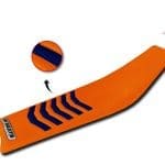 CAPA DE BANCO JN SEATS KTM SX/SXF 16-18 EXC 17-19 - ORANGE/BLUE