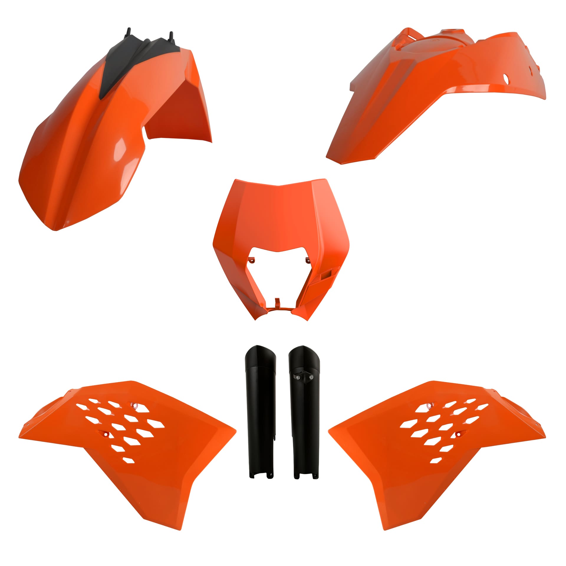 1716892508_d9cdce1b4372d84f64251f7acbf2c95d KIT PLÁSTICOS POLISPORT KTM EXC/EXC-F/XC-W/XCF-W 08/11 - OEM COLOR - Image 1