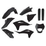 KIT PLÁSTICOS POLISPORT GASGAS EC/EC-E/EC-F 21/23 - BLACK