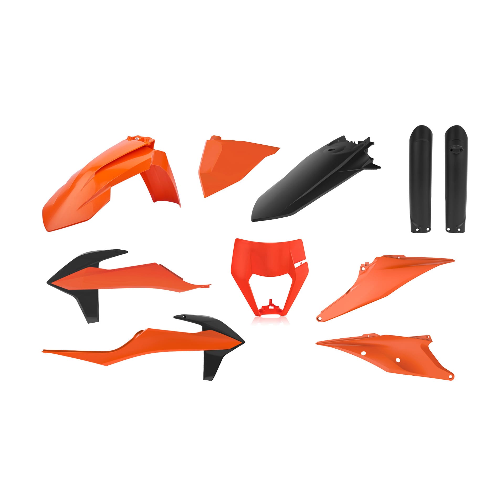 1731407067_376331fe91667965cf08f798241d272a KIT PLÁSTICOS POLISPORT KTM EXC/EXC-F/XC-W/XCF-W 20/23 - OEM COLOR - Image 1