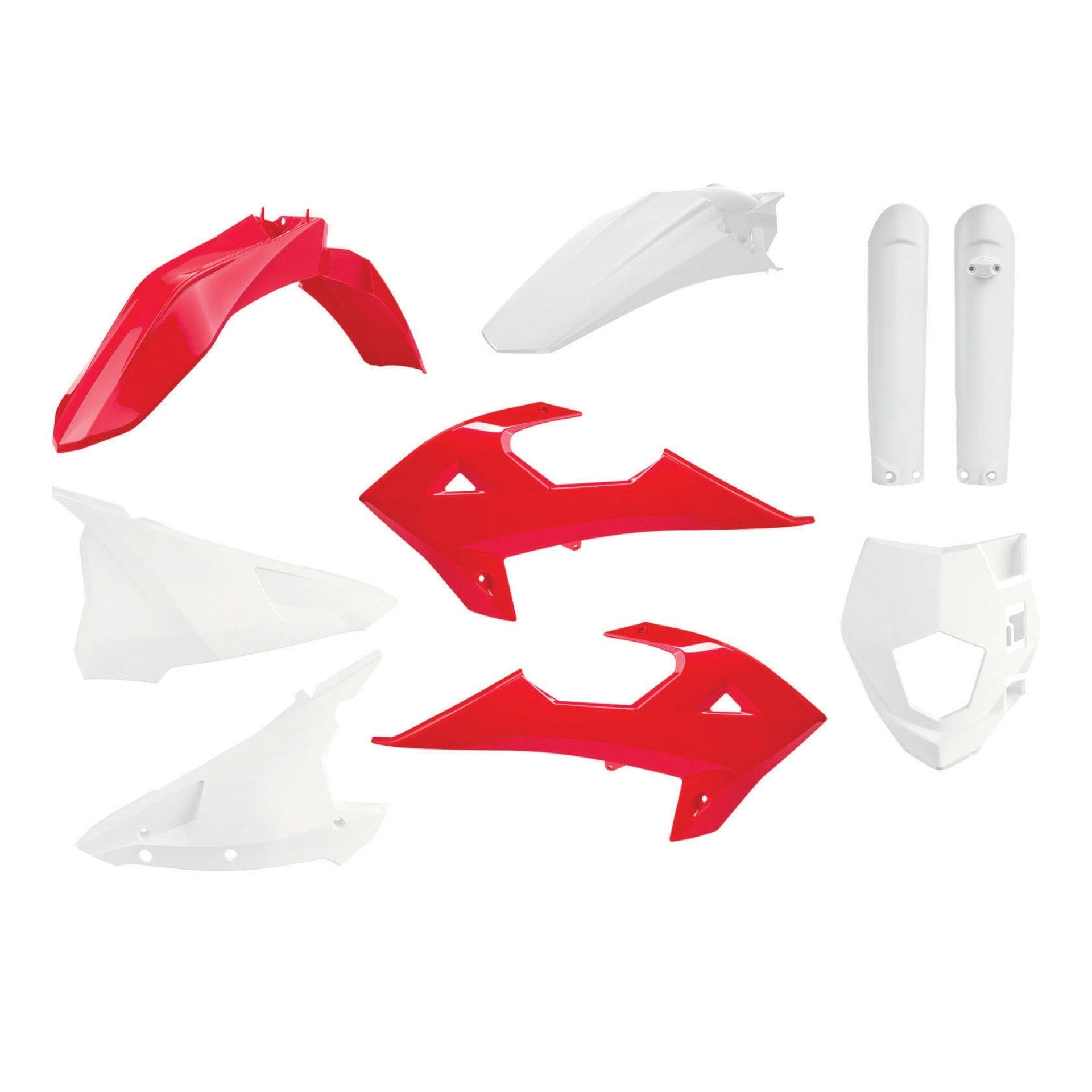 1731407067_8b69a9ad579c79c050b0783e369ab1b8 KIT PLÁSTICOS POLISPORT RIEJU MR 200/250/300 21/25 - RED/WHITE - Image 1