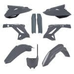 KIT PLÁSTICOS POLISPORT RESTYLING HONDA CR125/250 02/07 (DESIGN CRF450R 2022) - NARDO GREY