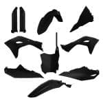 KIT PLÁSTICOS POLISPORT KAWASAKI KX250F 25 KAWASAKI KX450F 24/25 - BLACK