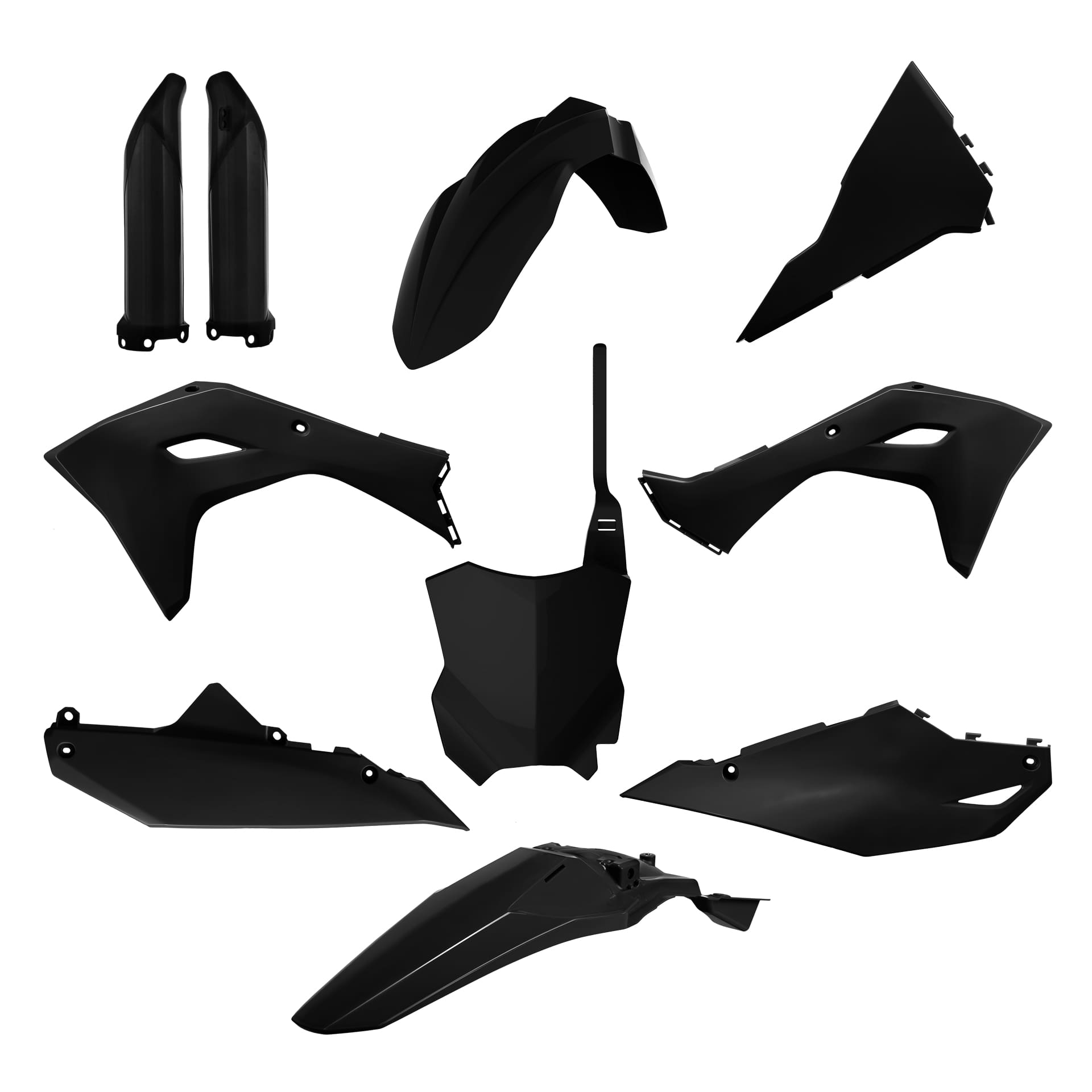 1731407074_04b5cbec0ab62c18b61b73a125d539b9 KIT PLÁSTICOS POLISPORT KAWASAKI KX250F 25 KAWASAKI KX450F 24/25 - BLACK - Image 1