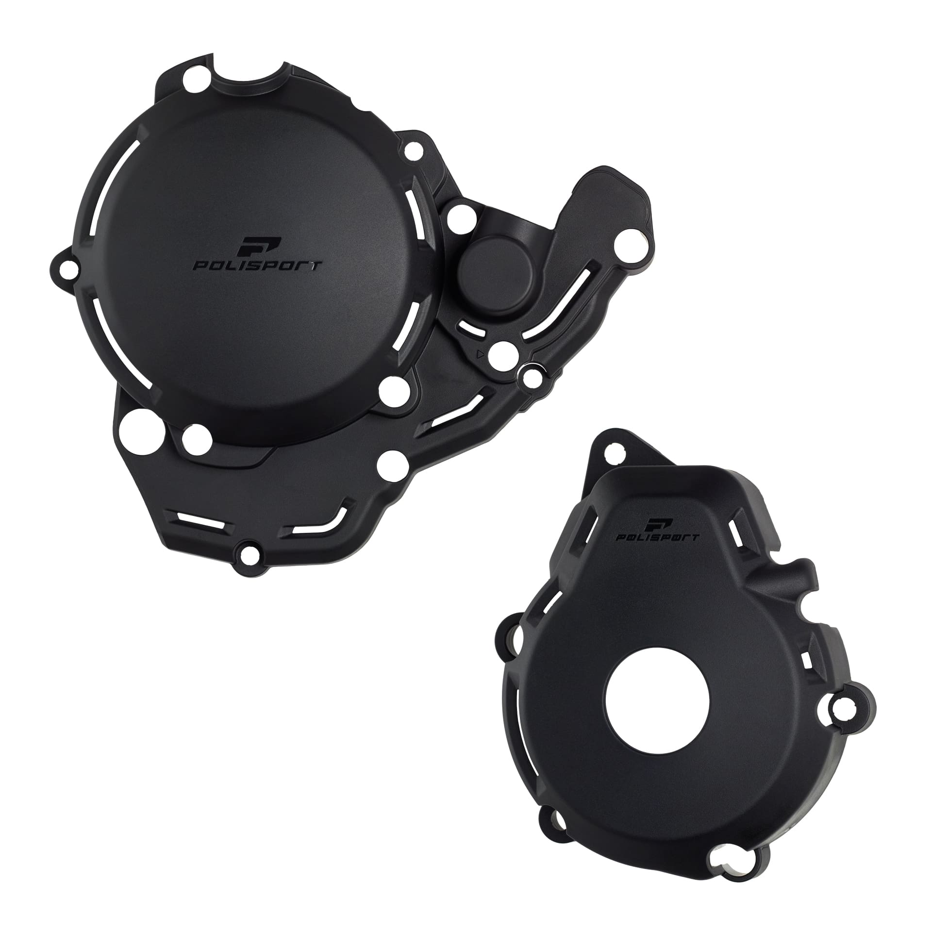 1731407074_bc8f1a220f4c1809af497c246ea64c7d KIT PROTEÇÃO TAMPAS DO MOTOR EXTREME POLISPORT KTM EXC-F 250/350 24/25 HUSQVARNA FE 250/350 24/25 GASGAS EC-F 250/350 24/25 - BLACK - Image 1
