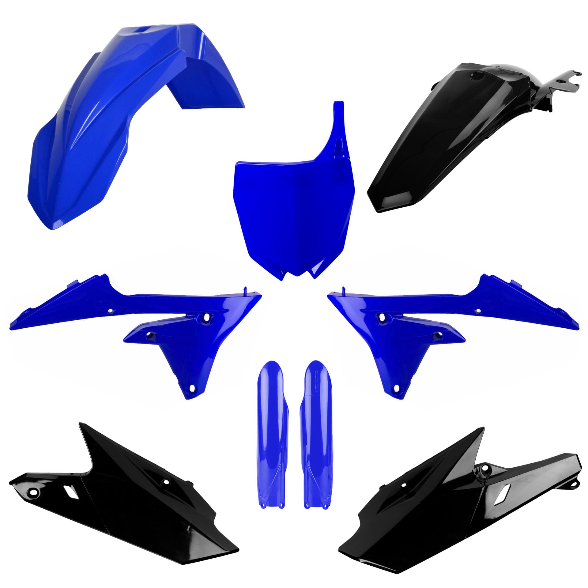 1731407075_921d3052abb9c762d64c4c1af5777b90 KIT PLÁSTICOS POLISPORT YAMAHA YZ250F 14/18 YZ450F 14/17 - BLACK/BLUE - Image 1