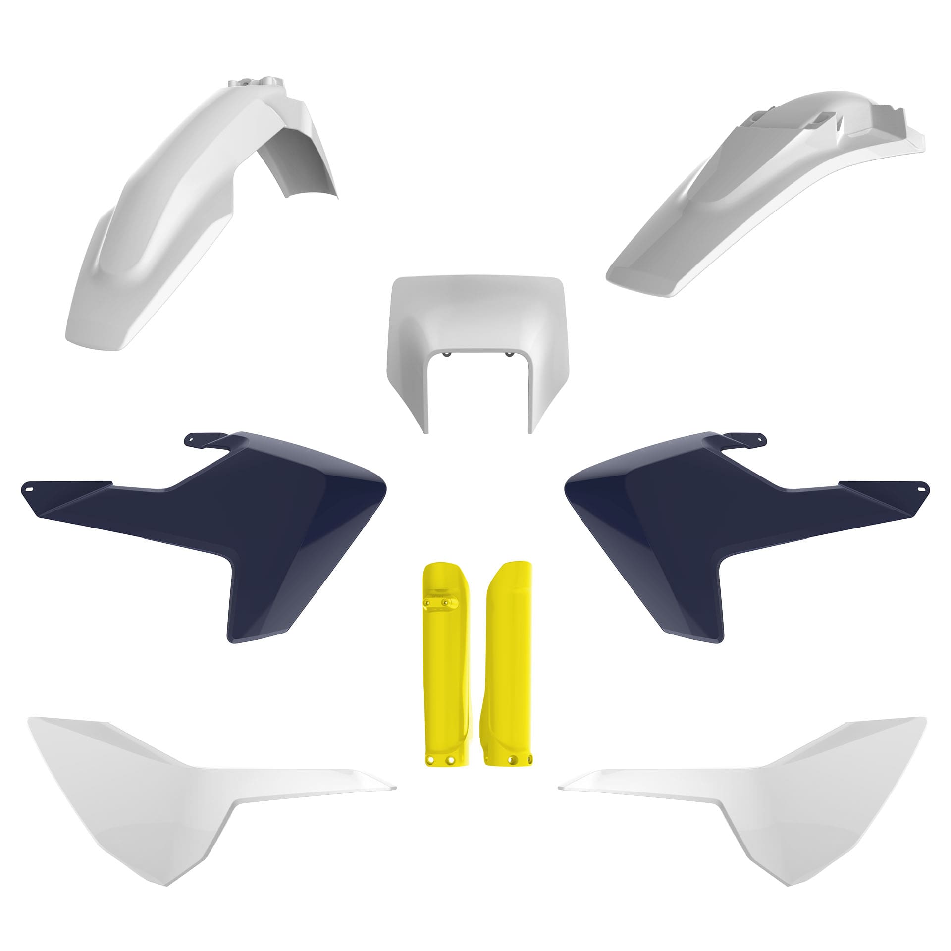 1731407076_3d923bc072f5454c01294ad3793d222f KIT PLÁSTICOS POLISPORT HUSQVARNA TE/FE 17/19 - OEM COLOR - Image 1