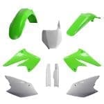 KIT PLÁSTICOS POLISPORT KAWASAKI KX250F 04/05 - OEM COLOR