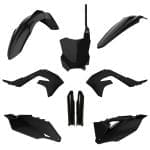 KIT PLÁSTICOS POLISPORT KAWASAKI KX250F 21/24 KAWASAKI KX450F 19/23 - BLACK