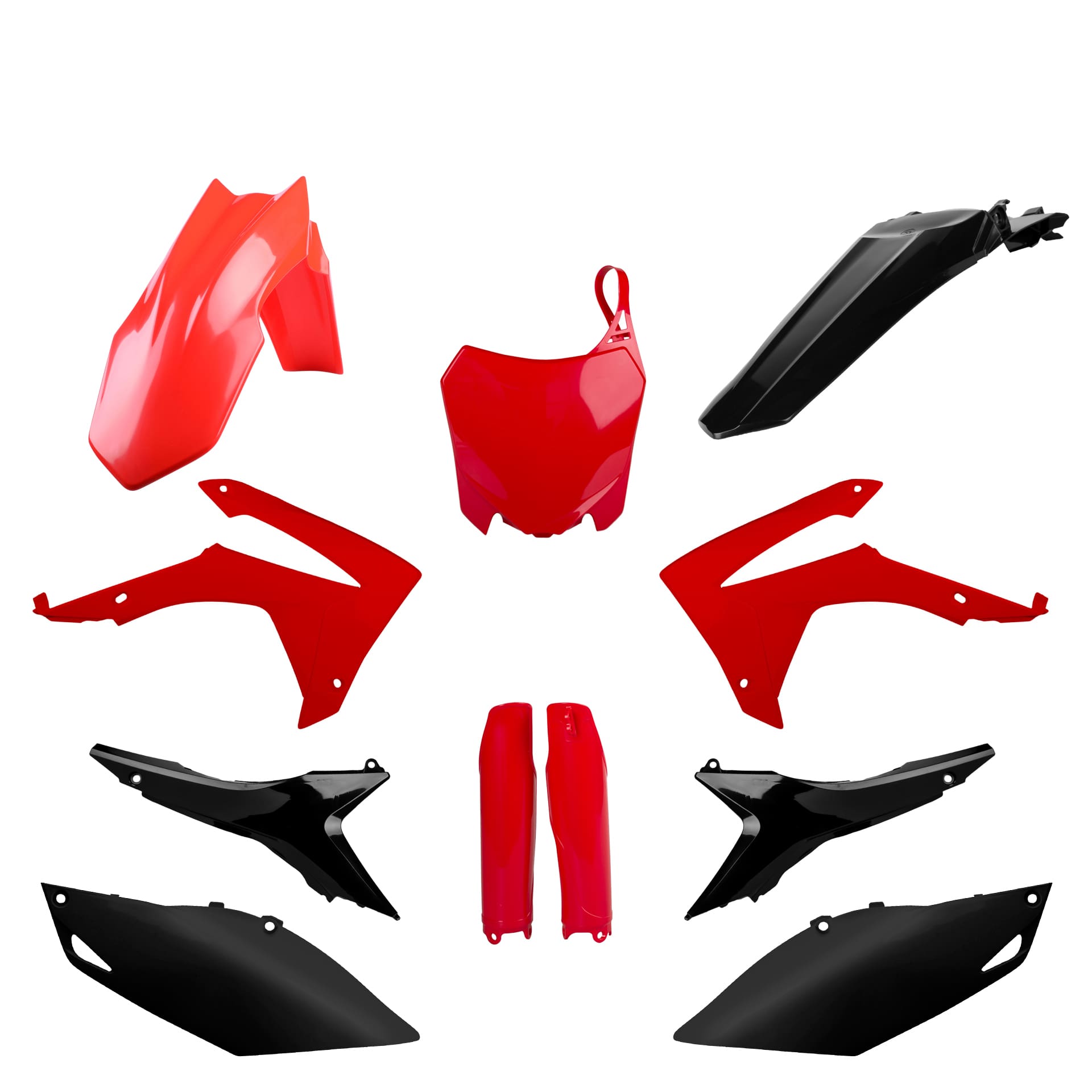 1731407077_6fc464f89c49ae3f17b4c621c56726a2 KIT PLÁSTICOS POLISPORT HONDA CRF250R 14/17 HONDA CRF450R 13/16 - BLACK/RED - Image 1