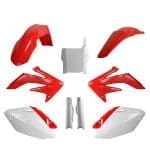 KIT PLÁSTICOS POLISPORT HONDA CRF250R 04/05 - OEM COLOR