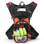 MOCHILA HIDRATAÇÃO USWE HYDRO 3 - BLACK/ORANGE - Image 4