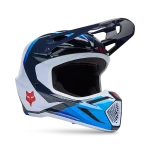 FOX V3 FADE - WHITE/BLUE