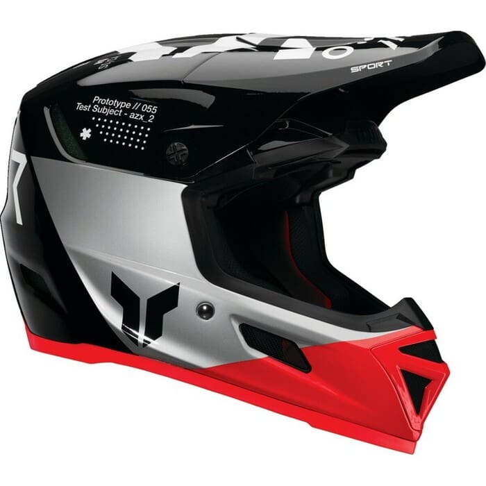 0110-8781-P-01LB6CON THOR REFLEX SPORT STRIKE - PRETO/VERMELHO - Image 1