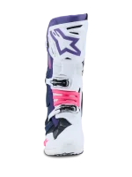 ALPINESTARS TECH 10 - BRANCO/ROXO/AZUL/ROSA - Image 2