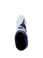 ALPINESTARS TECH 10 - BRANCO/ROXO/AZUL/ROSA - Image 6