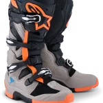 ALPINESTARS TECH 7 ENDURO - PRETO/CINZENTO/LARANJA