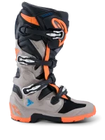 ALPINESTARS TECH 7 ENDURO - PRETO/CINZENTO/LARANJA - Image 4