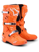 ALPINESTARS TECH 10 SUPERVENTED - BRANCO/LARANJA