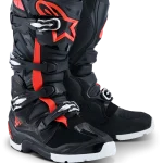 ALPINESTARS TECH 7 ENDURO Drystar® [Membrana à prova de água] - PRETO/VERMELHO/BRANCO