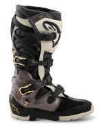 ALPINESTARS TECH 7 ENDURO Drystar® [Membrana à prova de água] - PRETO/CINZENTO/DOURADO - Image 4
