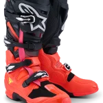 ALPINESTARS TECH 7 - PRETO/VERMELHO/ROSA