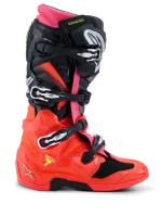 ALPINESTARS TECH 7 - PRETO/VERMELHO/ROSA - Image 4