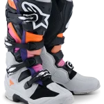 ALPINESTARS TECH 7 - PRETO/CINZENTO/LARANA