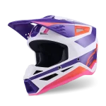 ALPINESTARS S-M3 HEAT - BRANCO/ROXO/AZUL