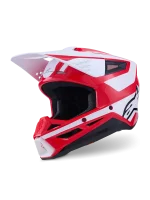 ALPINESTARS S-M3 HEAT - PRETO/BRANCO/VERMELHO