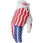 LUVAS THOR LAUNCHMODE PATRIOT - BRANCO/VERMELHO/AZUL